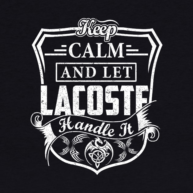 Keep Calm and Let LACOSTE Handle It by Jenni